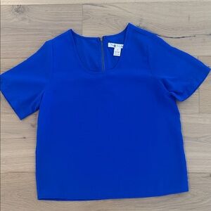 Shrinking Violet Royal Blue Blouse